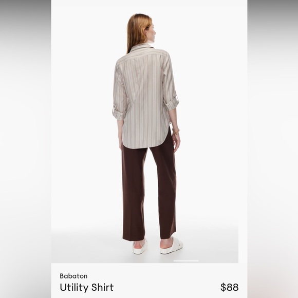 Aritzia Babaton Utility Button Up - Picture 2 of 2
